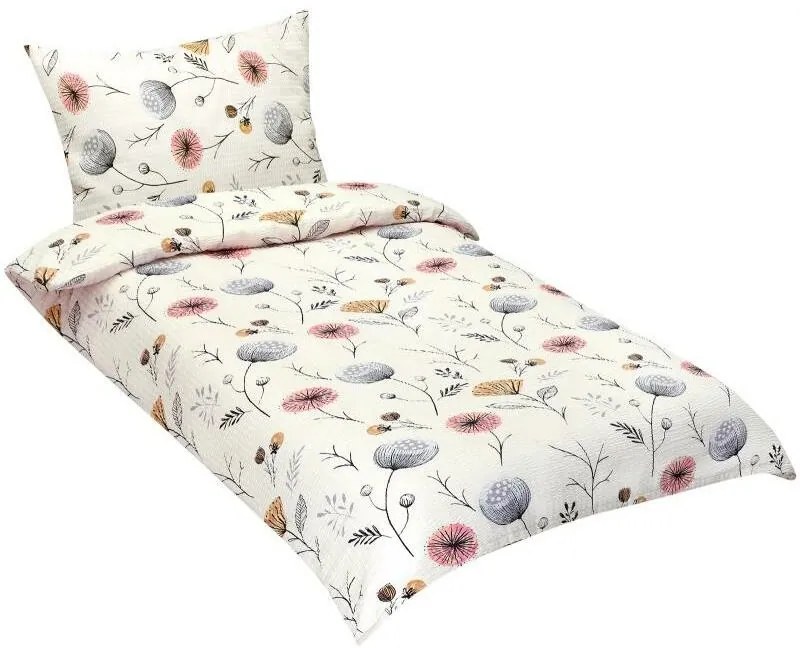 Bellatex Krepové plátno Makovice béžová , 140 x220, 70 x 90 cm, 140 x 220 cm, 70 x 90 cm