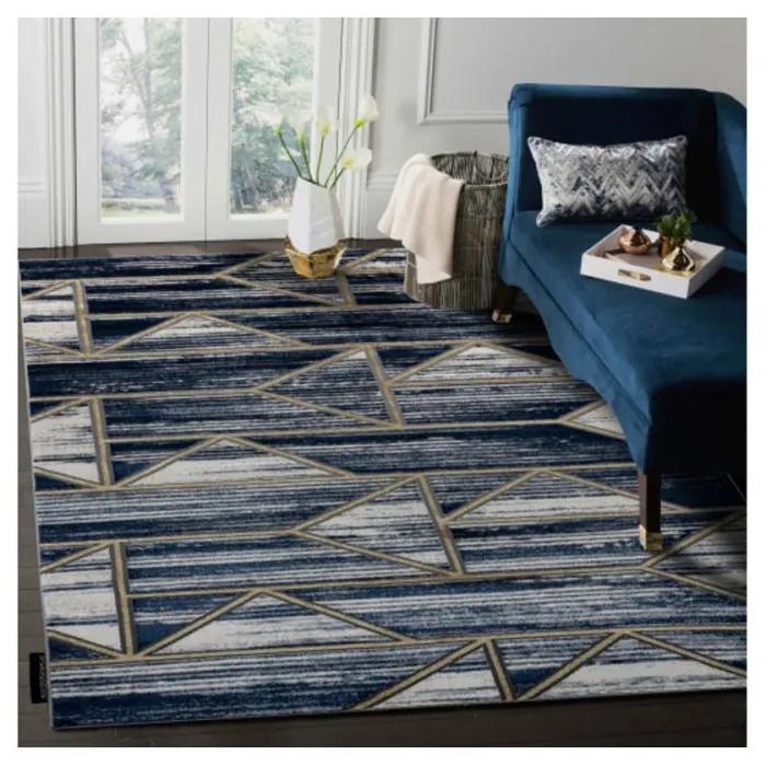 Kusový koberec Toan modrý 180x270cm