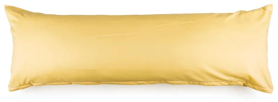 4Home Obliečka na Relaxačný vankúš Náhradný manžel žltá, 55 x 180 cm
