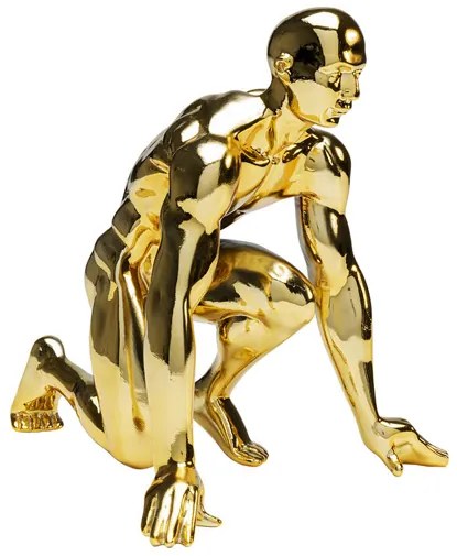 Runner dekorácia zlatá 25 cm