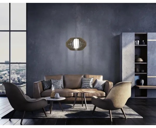 Eglo 900386 - Luster na lanku RUSTICARIA 1xE27/40W/230V