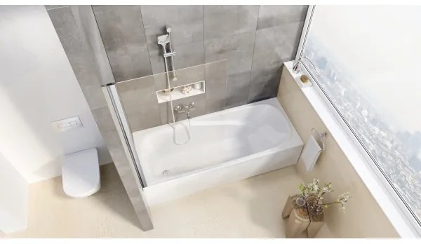 Ravak CP11000000 - Vaňa VANDA 160x70 cm akrylát/lesklá biela