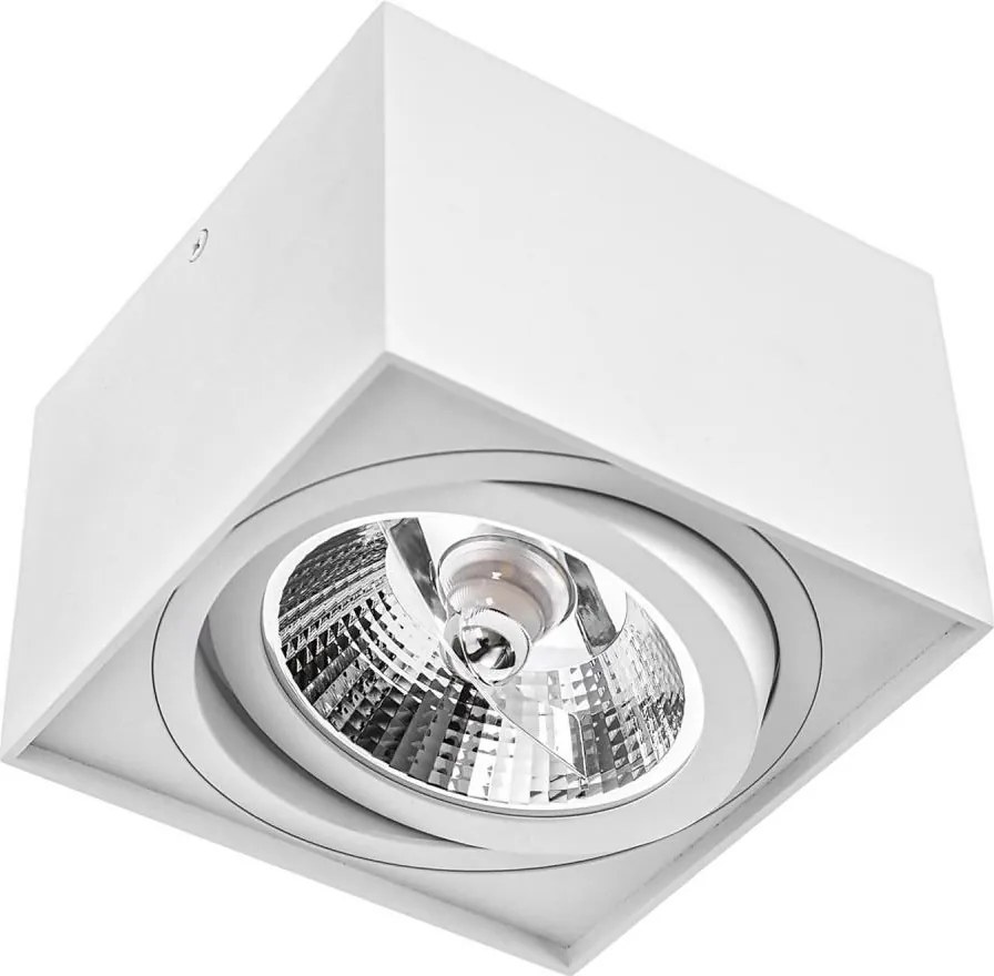 Bodové svietidlo CHLOE AR111 1xGU10/50W/230V hranatý biela