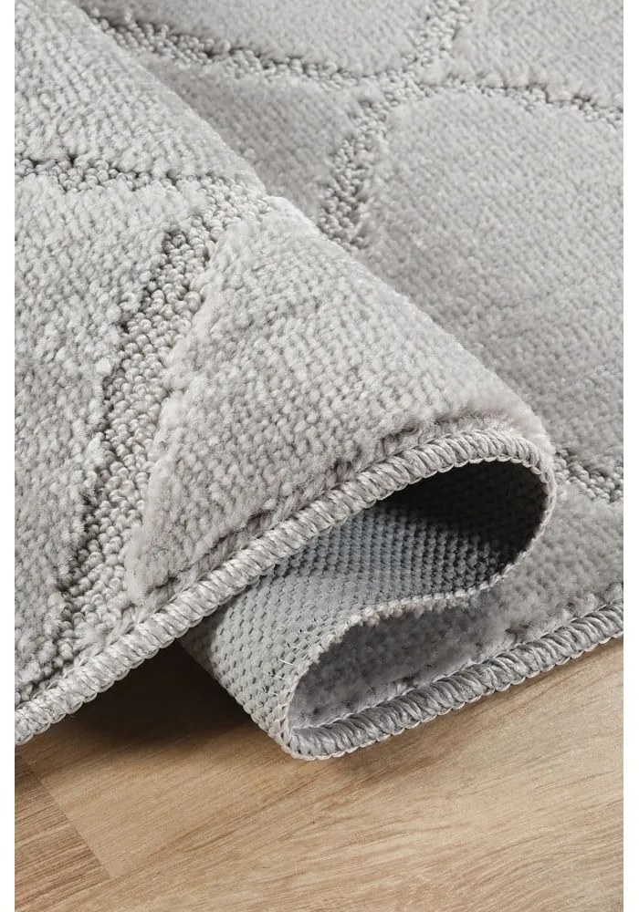 Svetlosivé kúpeľňové predložky v súprave 2 ks 50x80 cm Cizgili – Foutastic