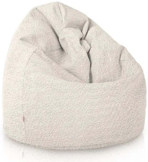 Sedací vak SAKO béžový bouclé