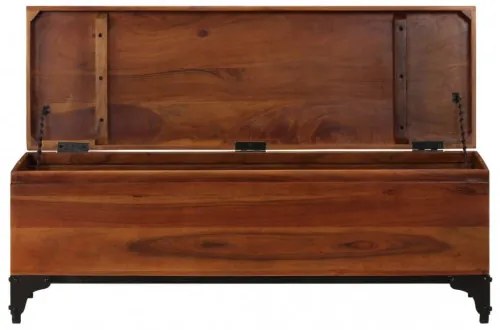 vidaXL Úložná truhlica 110x35x41 cm akáciový masív-