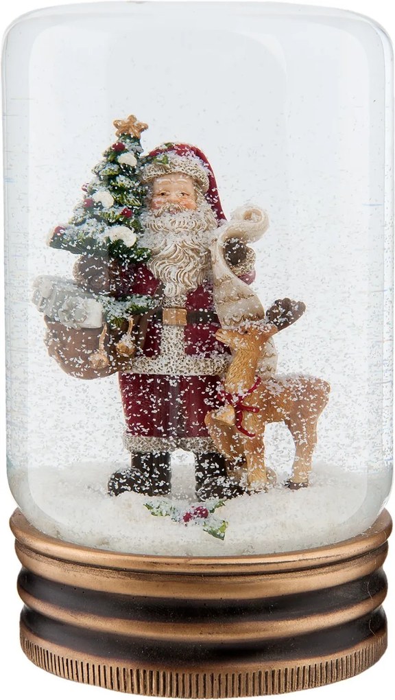 Sněžítko Santa - Ø 5*9 cm