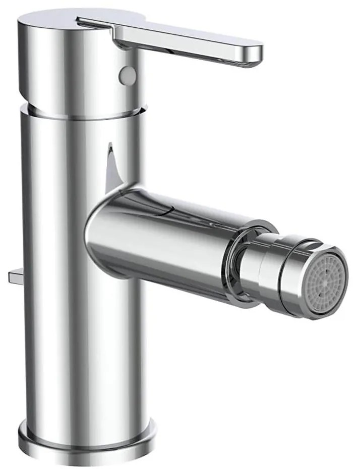 LAUFEN H3410810041141 - Bidetová batéria + výpusť s prepadom LUA chróm lesk