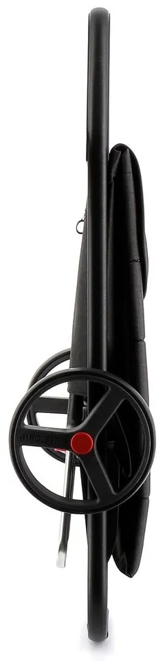 Nákupná taška na kolieskach 53 l Com Tweed Polar Black Tube – Rolser