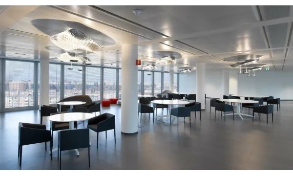 Artemide 1513010A - Luster na lanku COSMIC 2xR7s/11W/230V lesklý chróm