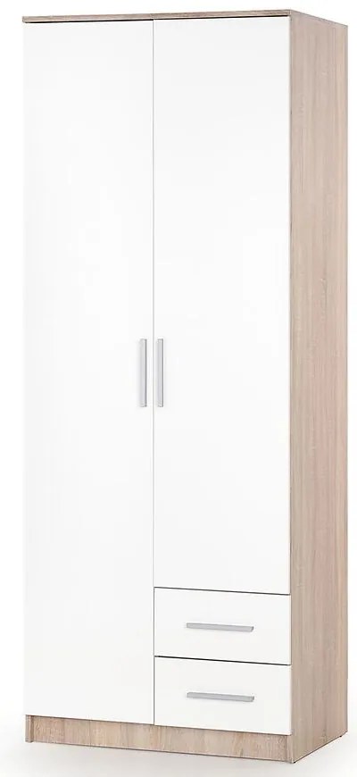 Skriňa Lima S-2 sonoma/biela