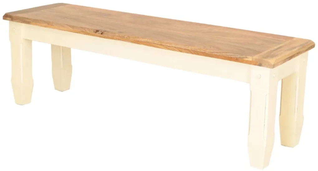 furniture-nabytek.cz - Drevená lavica k jedálenskému stolu z masívu mango 175x40