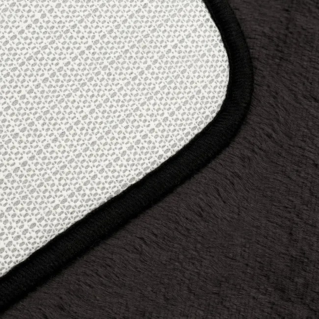 Kúpeľňový koberček NINA oceľový