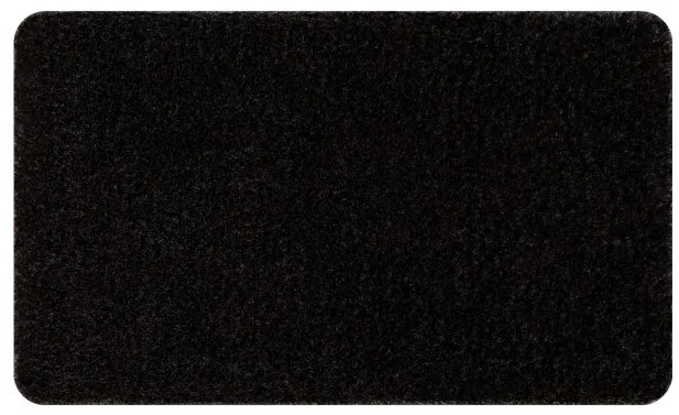 Kúpeľňový koberček SANTA čierny