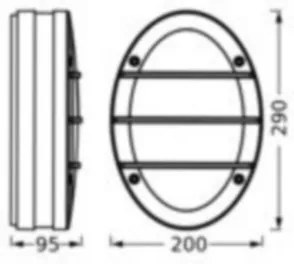Ledvance - Vonkajšie nástenné svietidlo ORBICK 2xE27/18W/230V IP65