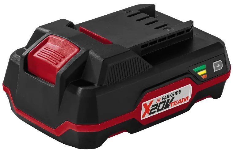 Parkside®  Aku odvetvovač Pahe 20-Li E5 + Aku reťazová píla Paks 20-Li E5 + Akumulátor 20 V/2 Ah + Nabíjačka 20 V/2,4 A  (800011463)