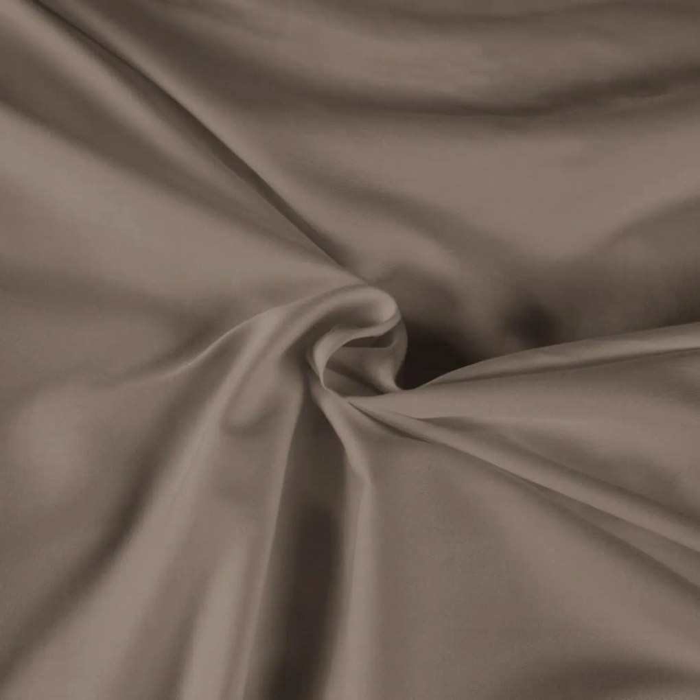 SATÉNOVÉ OBLIEČKY SATYNLOVE CLASSIC 180X200 CM, 2KS 70X80 CM TMAVOBÉŽOVÉ