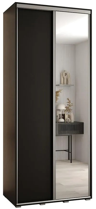 Skriňa 45 Canaris 3 140 čierna/silver