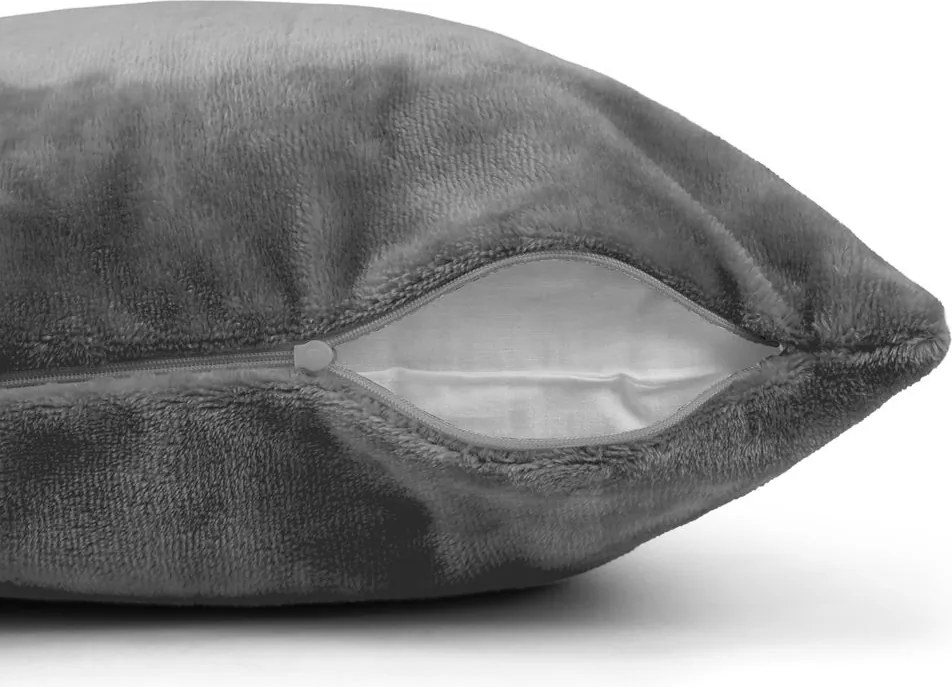 Polášek Poťah na vankúš z mikroplyšu - Svetlo béžová | 40 x 40 cm