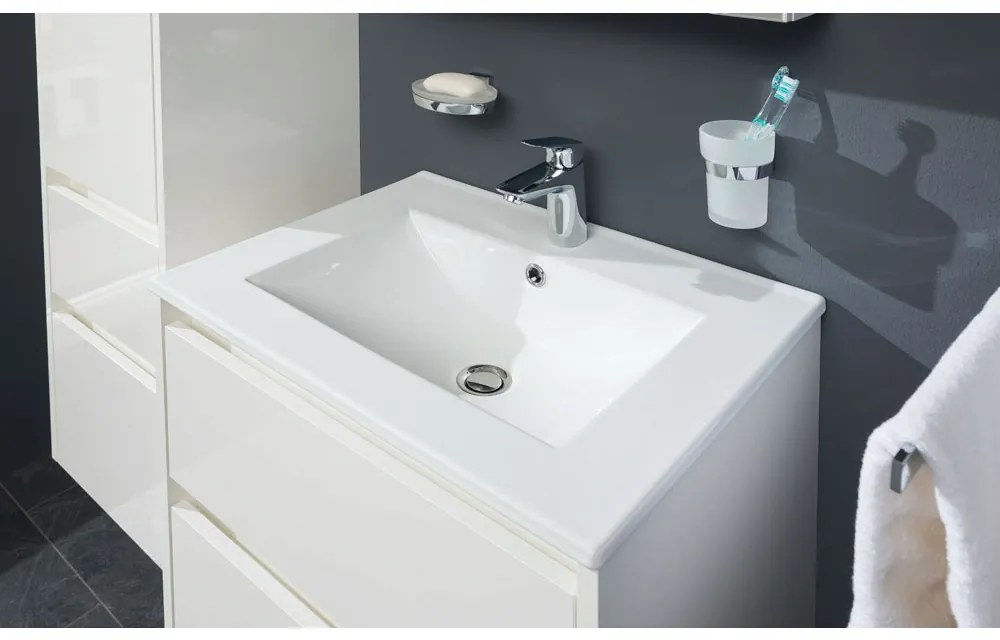 Mereo Opto, kúpeľňová skrinka 61 cm, Multidecor, Dub Wotan, MER-CN990SDWOT