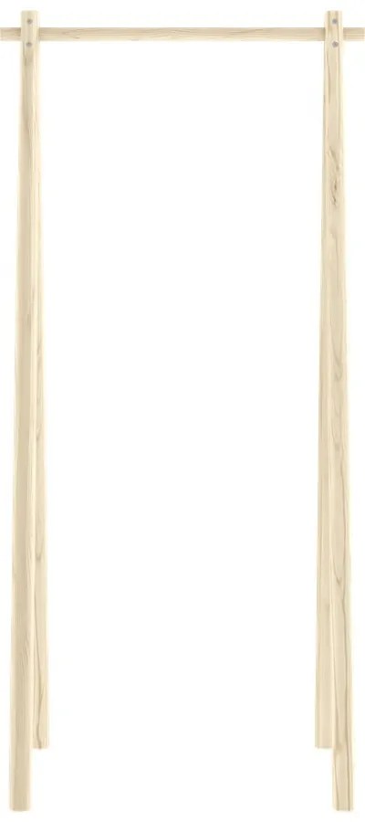 Stojan na oblečenie z borovicového dreva v prírodnej farbe Hongi - Karup Design