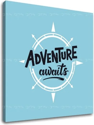 Motivačný obraz na stenu Adventure awaits_001
