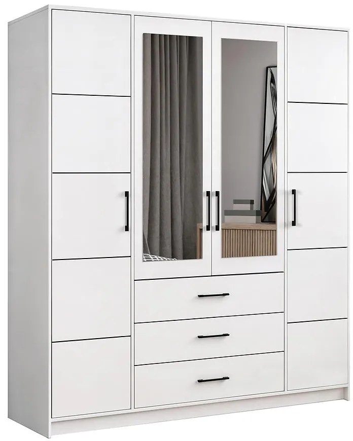 Skriňa Belluno 200 biela