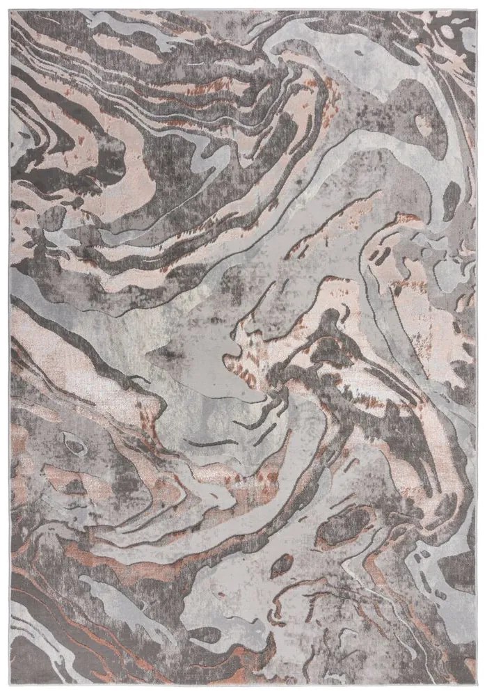 Flair Rugs koberce Kusový koberec Eris Marbled Blush - 240x340 cm