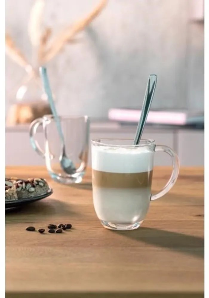 Leonardo Šálky na latte s lyžičkou 380 ml SET/2ks
