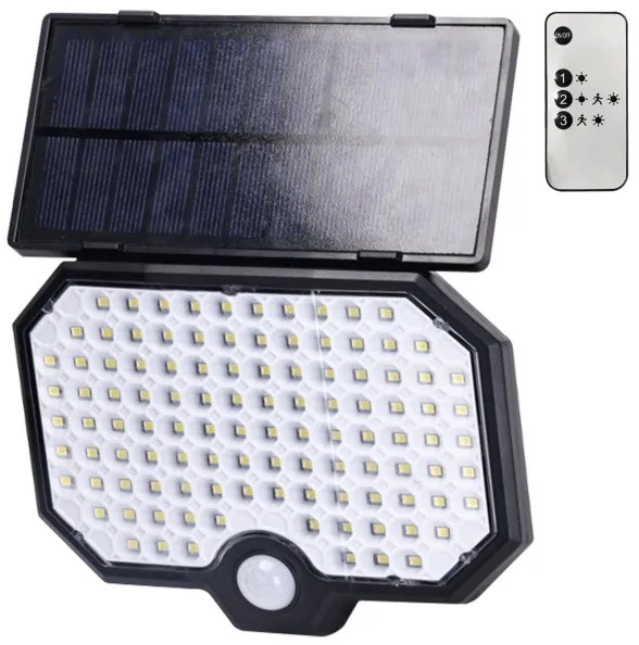 Aigostar - LED Solárne svietidlo so senzorom pohybu LED/2,4W/3,7V IP65