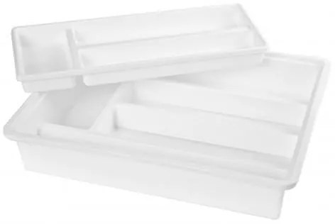Makro 400856MB - Príborník dvojdielny modrobiely