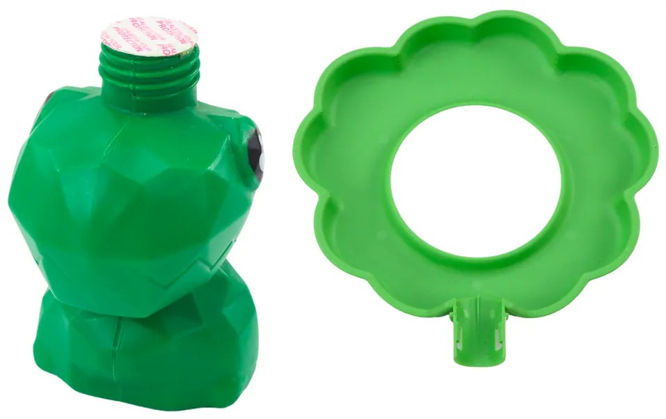 LEAN TOYS Stroj na bubliny s ventilátorom – Dinosaurus, zelená