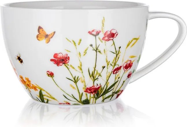 Keramický hrnček jumbo MEADOW 550 ml