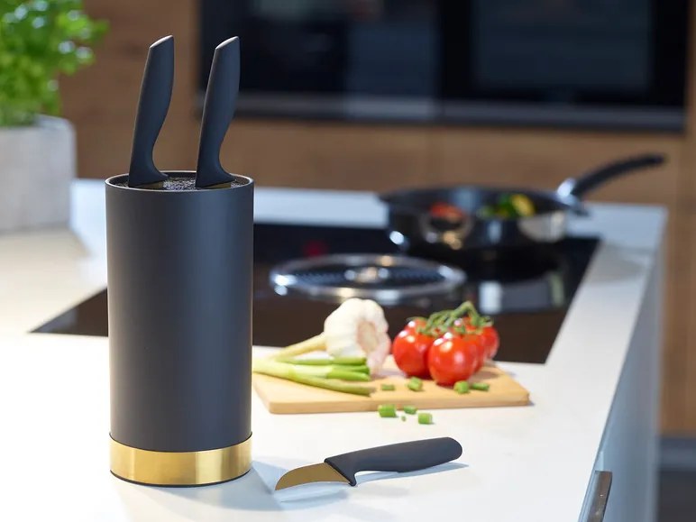 Echtwerk Súprava nožov v bloku, 4-dielna (zlatá) (100339268)