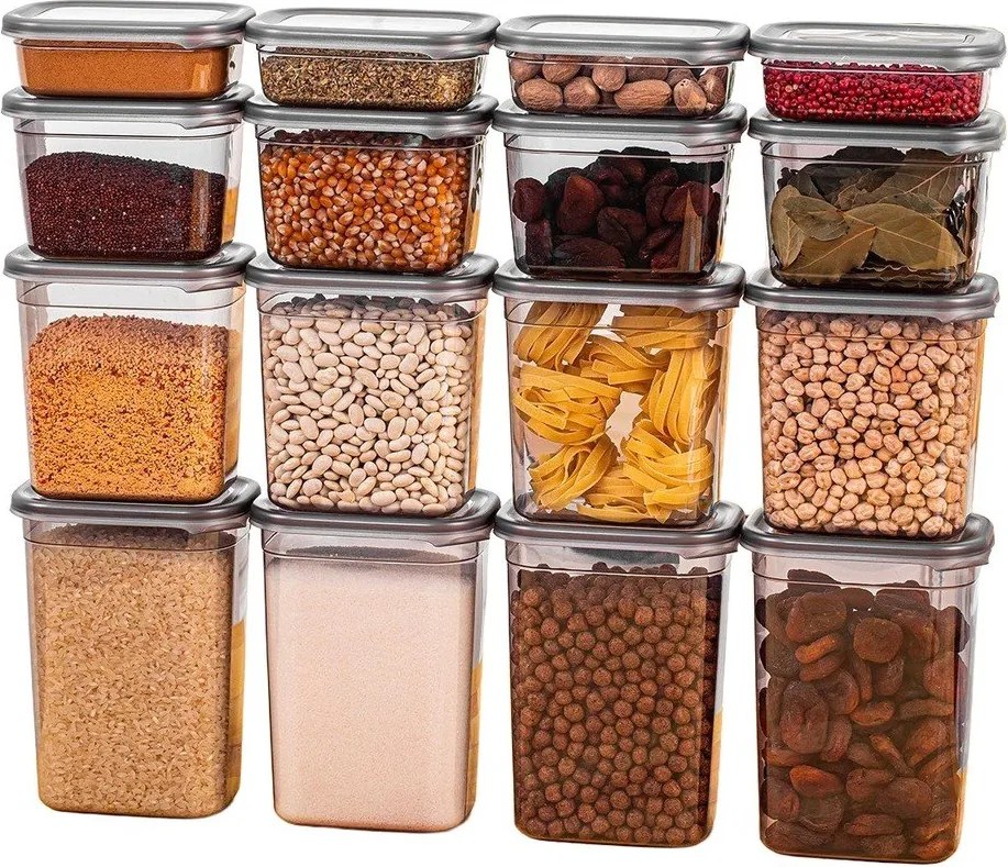 Dózy v súprave 16 ks na potraviny Fresco – Hermia