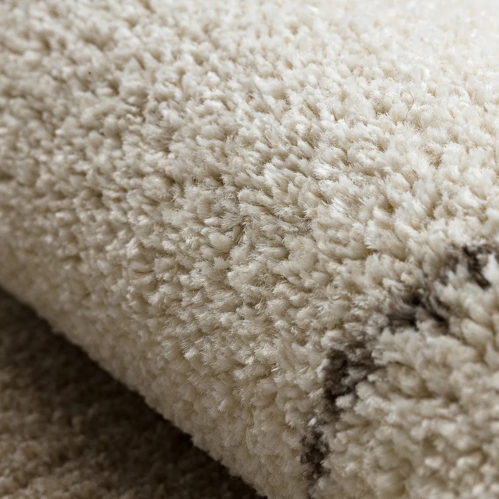 Dywany Łuszczów, Kusový koberec Fusion 8299 cream/beige, 120x170, biela, kancelária
