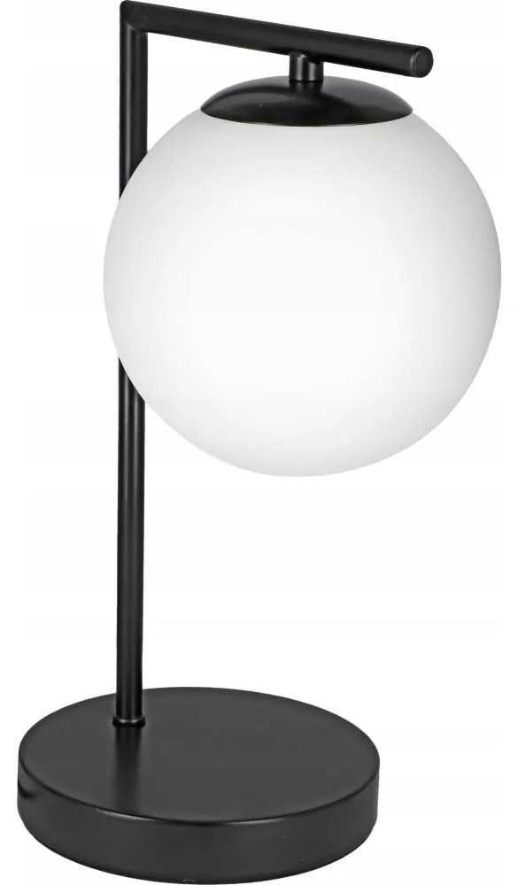 Stolová lampa 1xE27/40W/230V čierna/biela