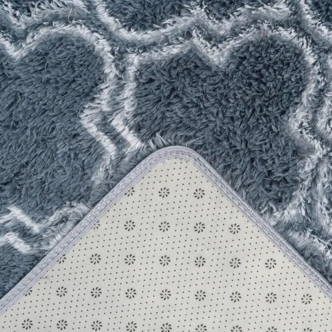 Protišmykový koberec DECOR strieborný