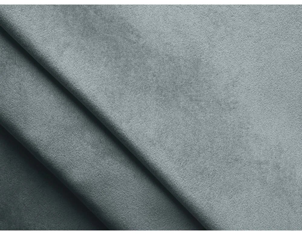 Svetlomodrá zamatová pohovka 232 cm Moana – Makamii