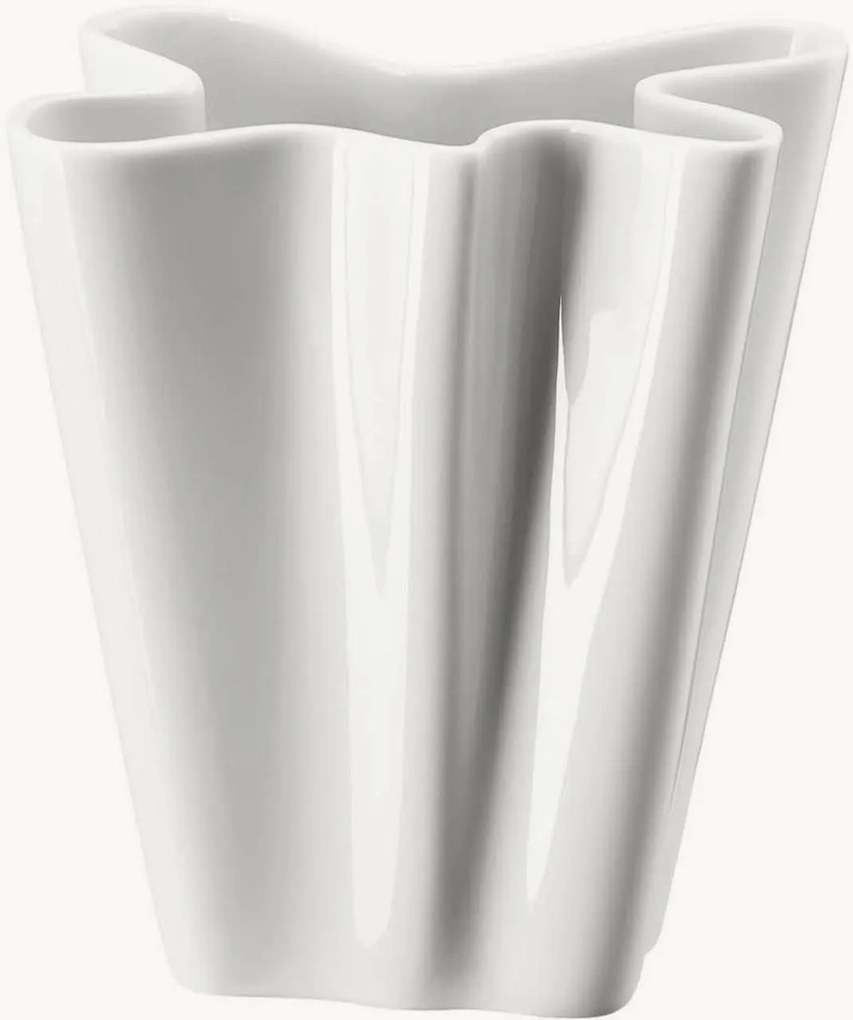 Porcelánová váza Flux, V 15 cm