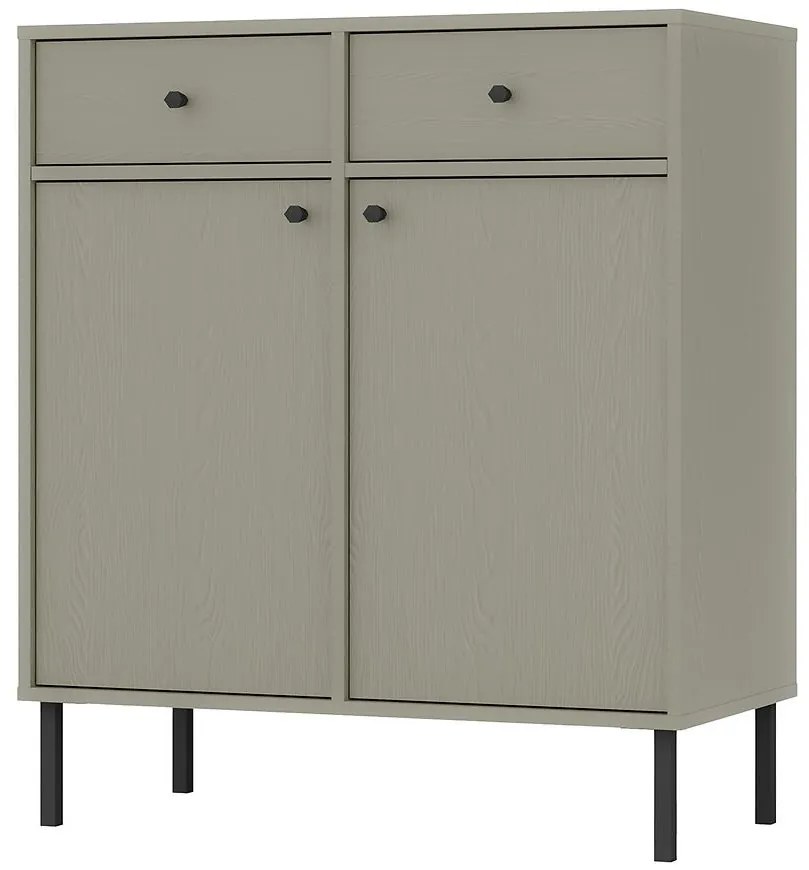 Komoda Tokyo 2  2F 2S eukalyptus 826