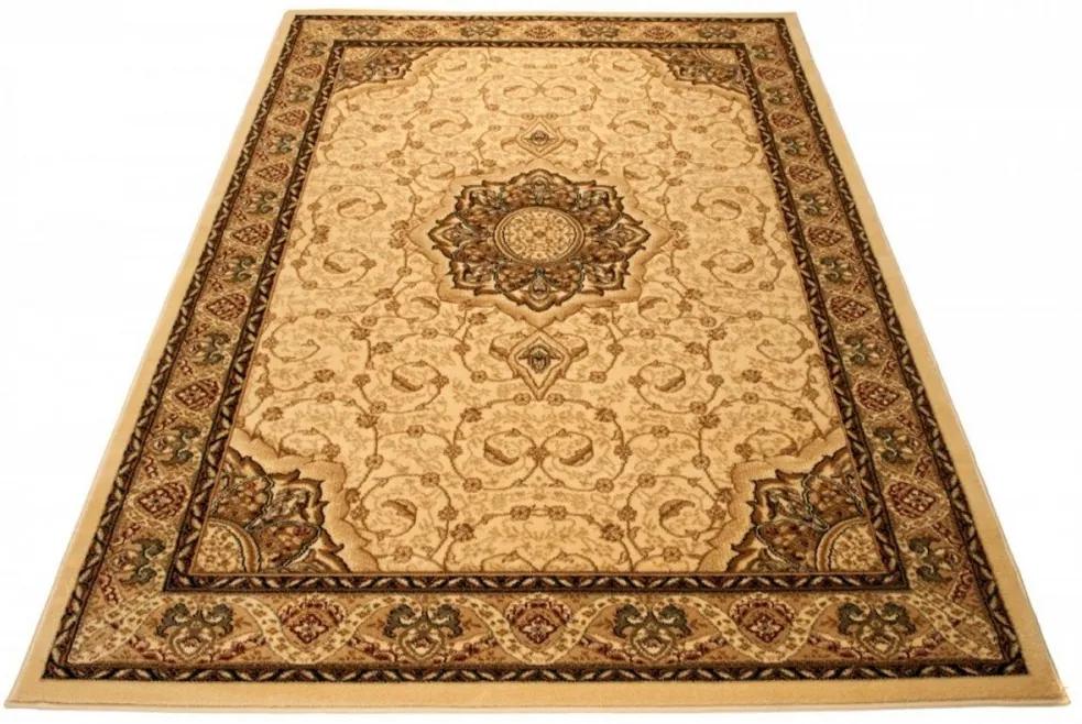 Kusový koberec klasický vzor 2 béžový, Velikosti 140x190cm