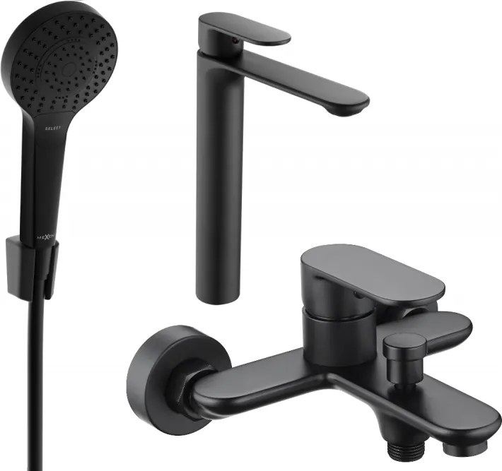 Mexen Milo R05 sada vaňová, čierna - 71313R05-70