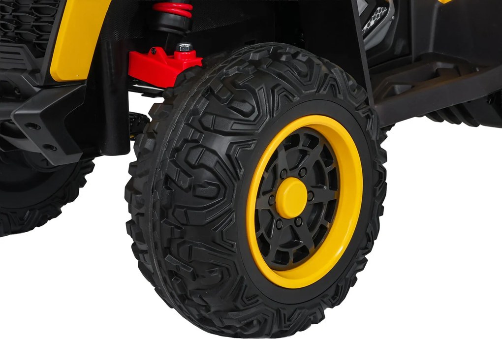 Ramiz Rýchle koleso Quad Vehicle Žltá