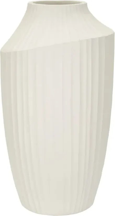 Váza Ice Pot 50,5 cm krémová
