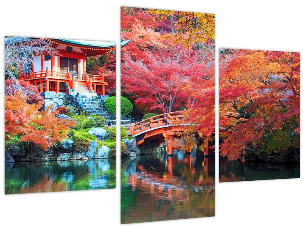 Obraz - Orientálna krajina (90x60 cm)