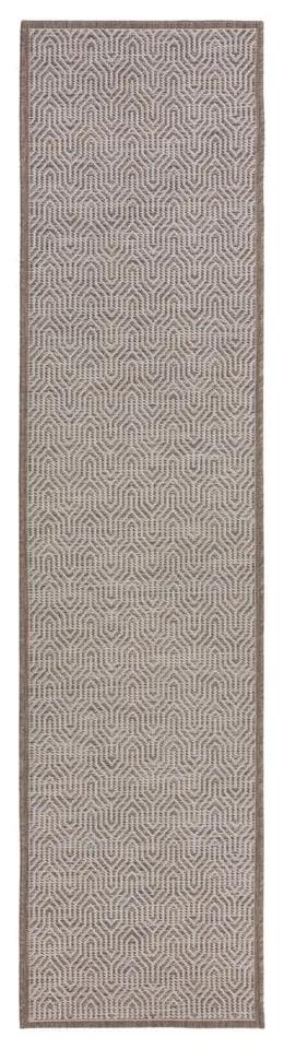 Béžový vonkajší koberec behúň 230x60 cm Bellizi - Flair Rugs