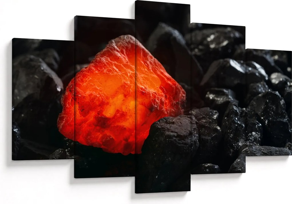 Obraz - Žeravý nerast (150x105 cm)