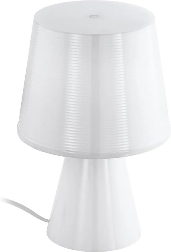 Eglo Eglo 96907 - Stolná lampa MONTALBO 1xE14/40W/230V biela EG96907