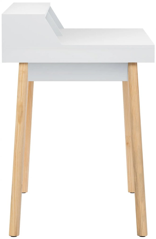 Písací stôl Eaton 110 - v85 x 110 x 60 cm - Biela